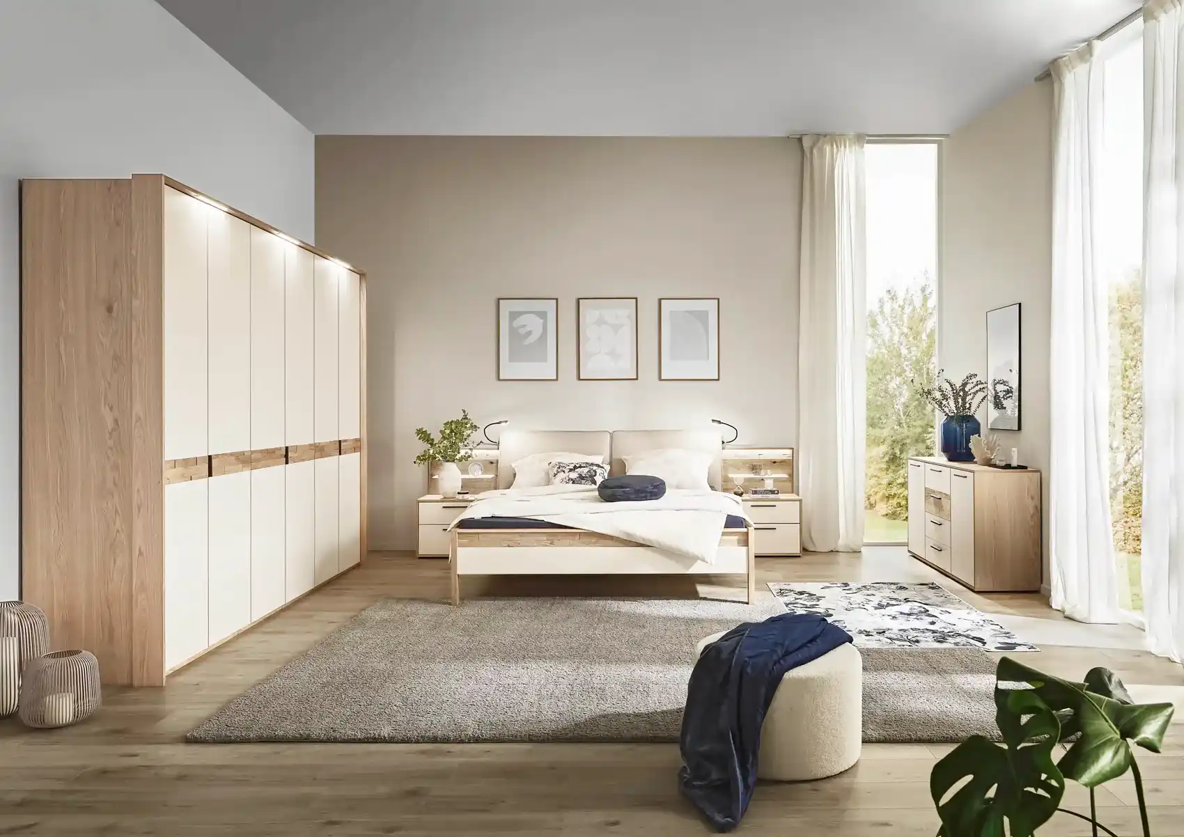 Schlafzimmerkombination "Catania"