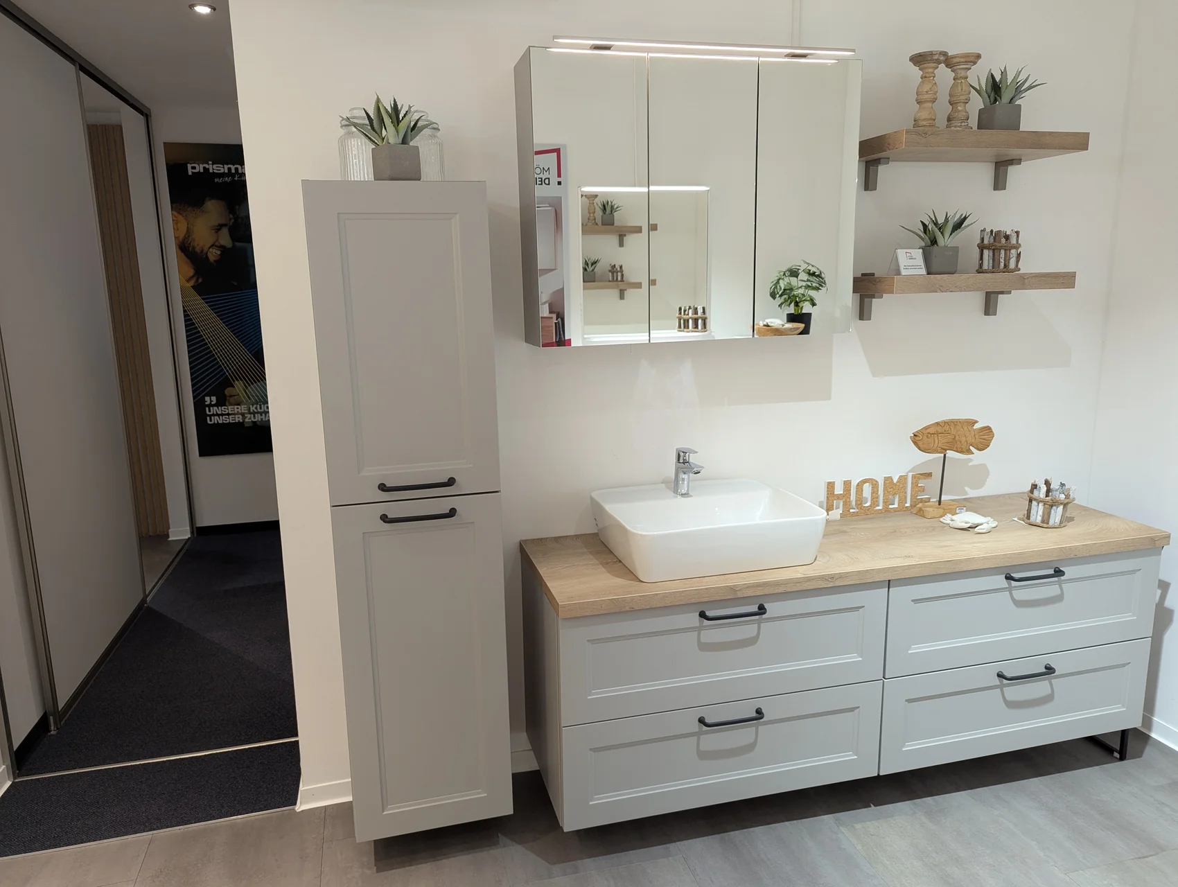 Badezimmermöbel mit harmonischen Look