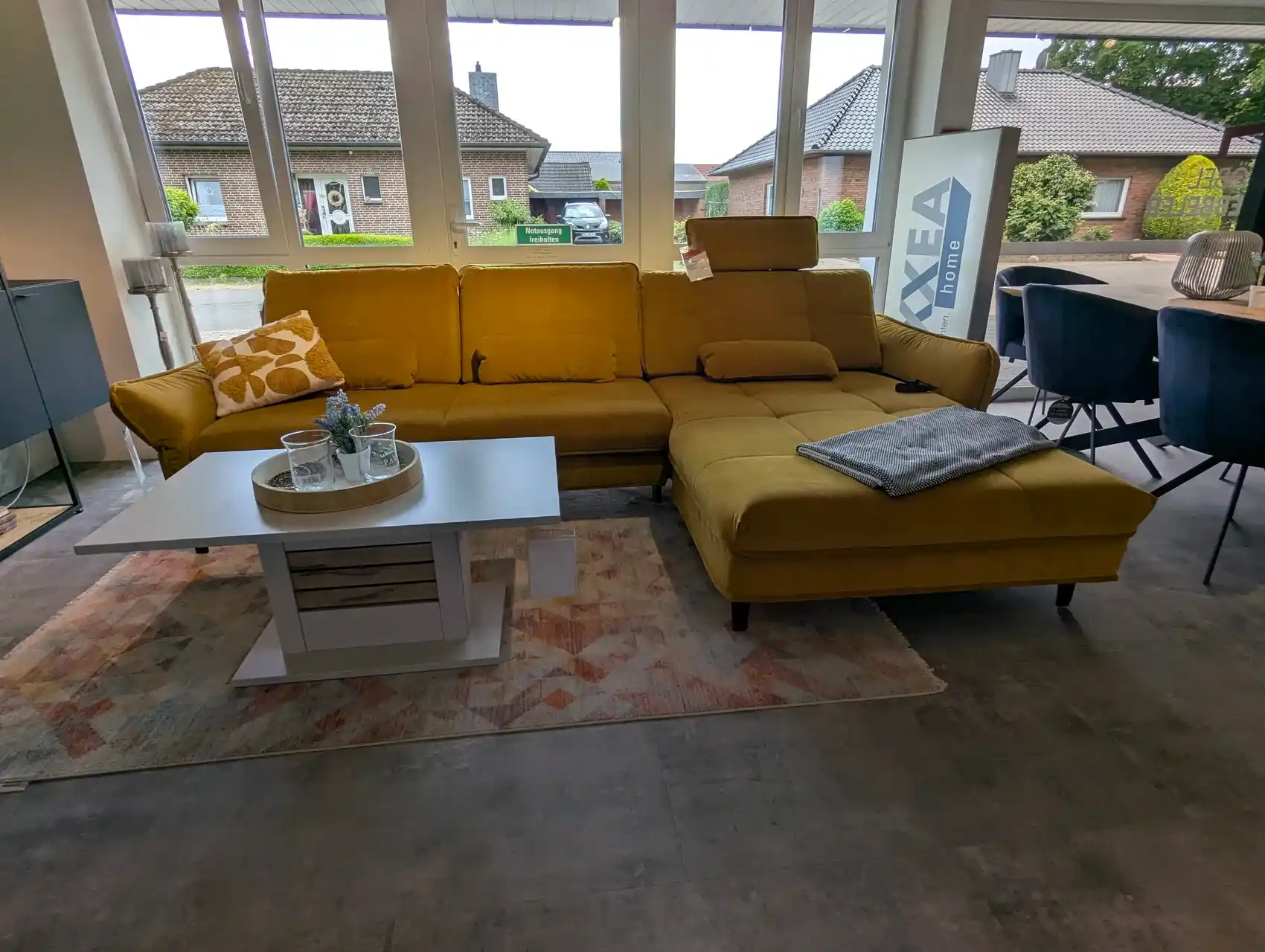 Ecksofa mit verstellbarer Canape