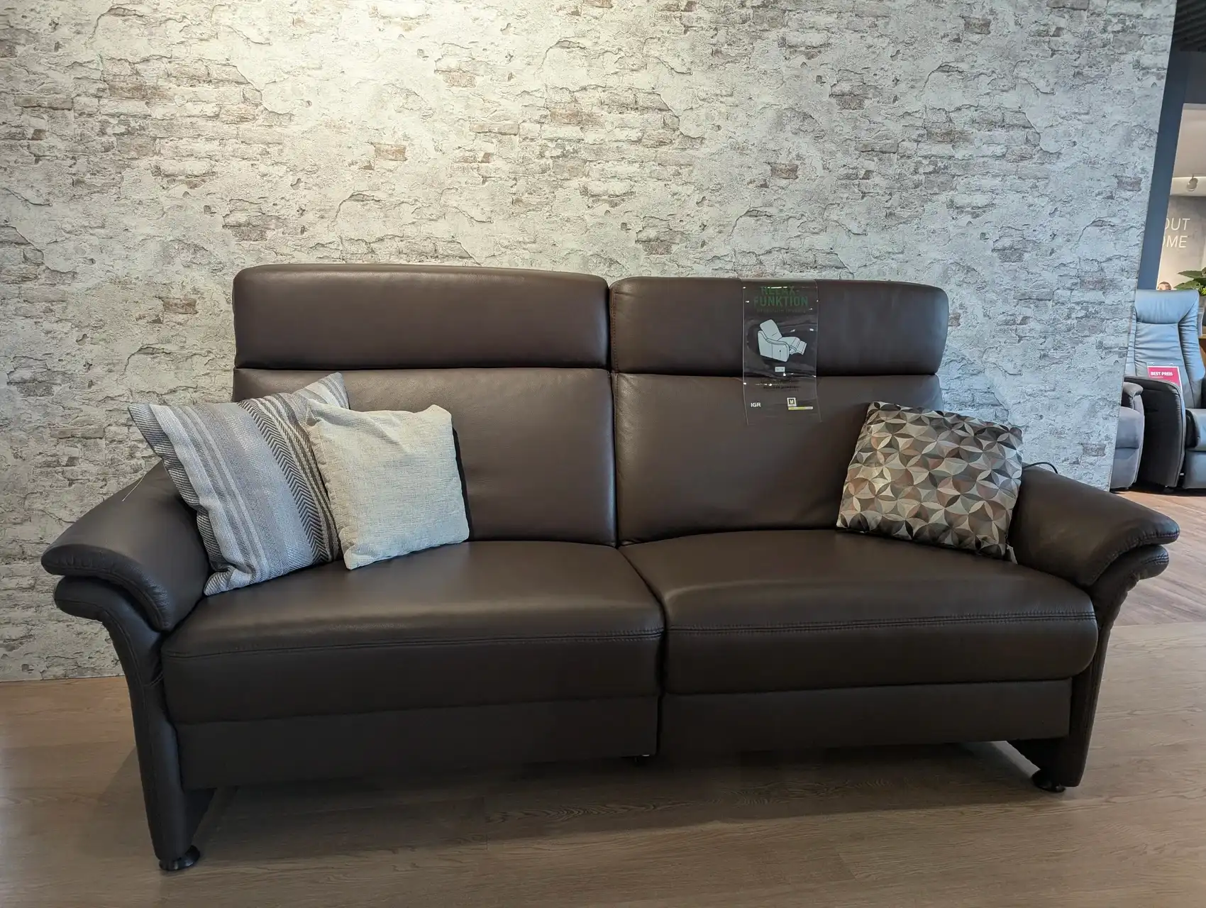 Ledersofa in Mocca Ledersofa in Mocca
